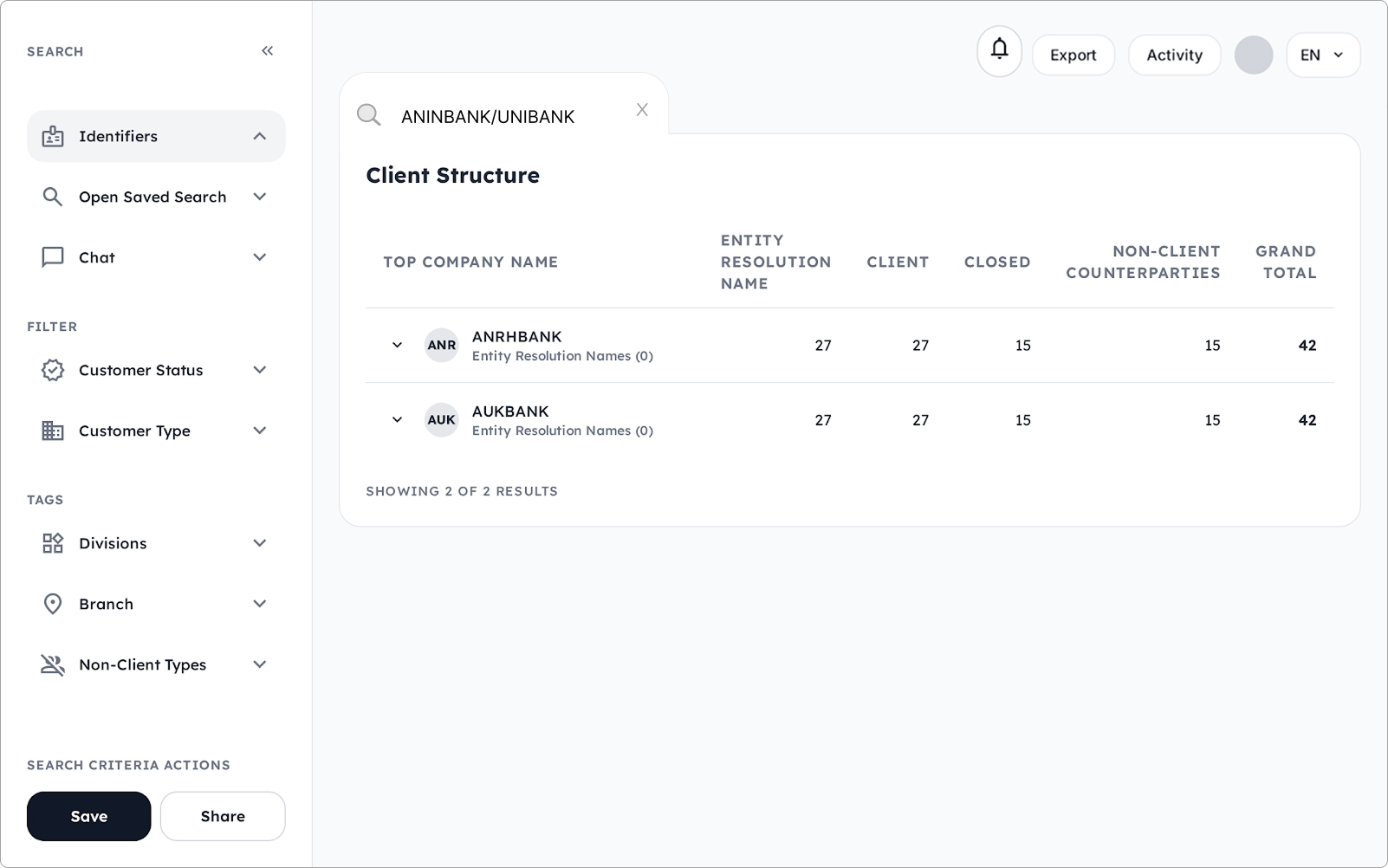 Search by name wireframe